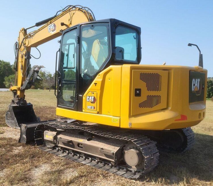 2023 Caterpillar 307.5 mini excavator - Image 8